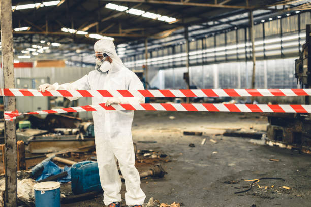 Professional Odor Removal technician working in Port Costa, CA